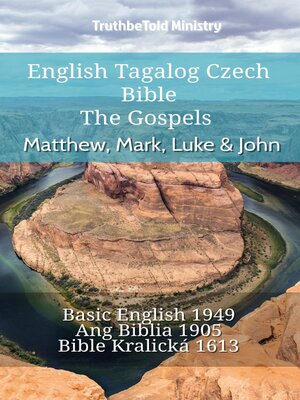 cover image of English Tagalog Czech Bible--The Gospels--Matthew, Mark, Luke & John